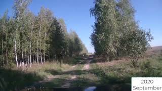 2020 September part 2  Offroad  driving on forest roads fields meadows of Belarus [upl. by Amann90]