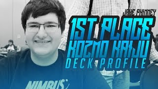 1st Place Kozmo Kaiju Spartanburg SC Regional Deck Profile  Jake Phinney [upl. by Eben]