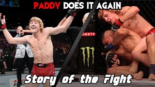 Paddy Pimblett vs Rodrigo Vargas  Full Fight Recap  The Baddy  Spotlight  Story of the Fight [upl. by Ecnerwal]