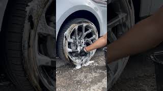 Satisfying wheel cleaning ASMR 😌 [upl. by Downing]