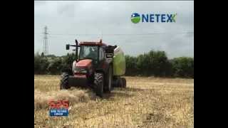 Net Wrap  Cordexagri  Claas Variant 380 Netexx S2S [upl. by Armando]