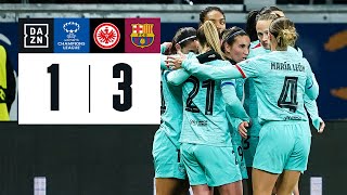 Eintracht Frankfurt vs FC Barcelona 13  Resumen y goles  UEFA Womens Champions League 202324 [upl. by Broek]