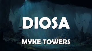 Myke Towers  Diosa Letras  Lyrics  Musical Forest ️🎤 [upl. by Allene]