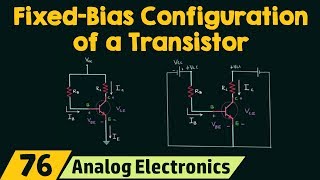 FixedBias Configuration of a Transistor [upl. by Mechling461]