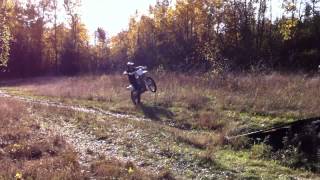 first ride on yamaha yzf 450 08 [upl. by Eerb]