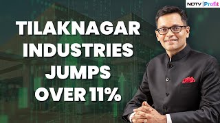 Tilaknagar Share Price Hits OneMonth High Chairman Amit Dahanukar Outlines Growth Plans [upl. by Staford881]