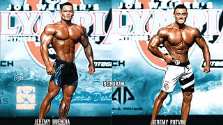 Jeremy Buendia VS Jeremy Potvin Physique Comparison at Mr Olympia 2023 jeremybuendia [upl. by Atnomed123]