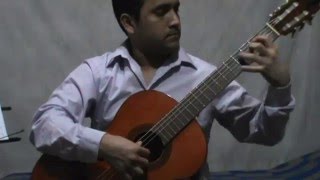 capitalina guitarra solista  javier molina salcedo cover [upl. by Riedel618]