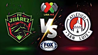 Juárez vs San Luis  J14 LIGA BBVA MX  Apertura 2024 [upl. by Duffy263]