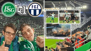 StGallen schenkt Zürich die erste Saisonniederlage ein quotFC StGallen vs FC Zürich Vlogquot 240924 [upl. by Arac]