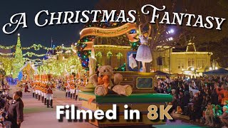 Disneyland quotChristmas Fantasy Paradequot 2024  Full Parade Filmed in 8K [upl. by Gaye]