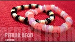 Perler Bead Tutorial Bracelet [upl. by Zacharia]