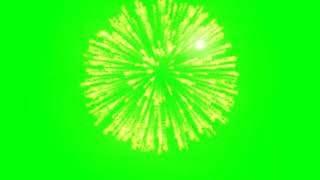 Firework Green Screen  sound make with vivavideo [upl. by Kina]