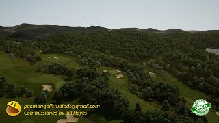 Rocky Gap Golf Course GSPro flyover of all holes [upl. by Middlesworth]