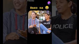 Smriti Mandhana to Harmanpreet Kaur Haso Na 😂 ytshorts [upl. by Louanna]