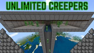 118 Efficient CreeperGunpowder Farm  Minecraft Bedrock [upl. by Elleda]