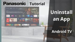 How to uninstall an App on an Android TV [upl. by Aitekram]