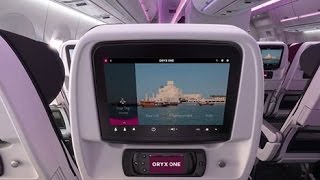 QATAR ORYX ONE INFLIGHT ENTERTAINMENT REVIEW [upl. by Dirgis]