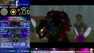 Zelda Majoras Mask Any Glitchless Speedrun in 34115 2 Bottle Route PB [upl. by Azeret]