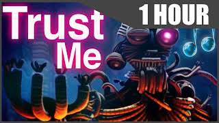 Animated FNAF SISTER LOCATION SONG  quotTrust Mequot by CK9C 1 Hour Version [upl. by Haceber]