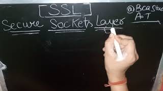 Secure Socket Layer In Cryptography  SSL Protocol Stack In Hindi  E Commerce  Bcs 062 [upl. by Hawker]