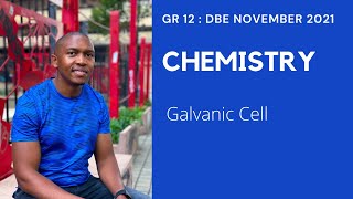 Chemistry  Galvanic Cell  DBE November 2021 [upl. by Lynnell465]