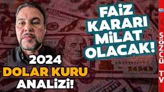 Murat Muratoğlu 2024 Dolar Kuruyla İlgili Öyle Bir Analiz Yaptı ki Faiz Kararı Milat Olacak [upl. by Dirgis265]