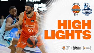 ðŸ€ HIGHLIGHTS  J14 Liga Endesa vs MoraBanc Andorra 8682  Valencia Basket [upl. by Aritak]