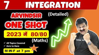 Integration One shot video for Class 12 Maths NCERT for CBSE Boards 2023 [upl. by Lindemann]