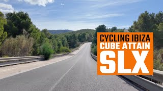 Cycling Ibiza on a Cube Attain SLX navigation by Coros Dura [upl. by Johannessen]