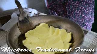 Buttermaking at Muckross Traditional Farms [upl. by Ezra]