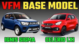 Maruti Ignis SIGMA vs Maruti Celerio LXI Comparison 2024Maruti Ignis vs Celerio Base Compare 2024 [upl. by Claudelle]