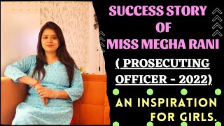 Megha Rani Cracked JKPSC PO in the First Attempt  Motivational Success Story [upl. by Dempsey135]