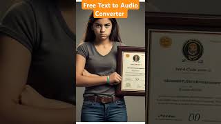 Free text to audio converter Get MP3 file text software freesoftware freetool youtubeshorts [upl. by Feldt]