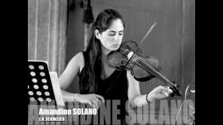 Amandine SOLANO  J H SCHMELZER Sonata quarta [upl. by Enitram372]