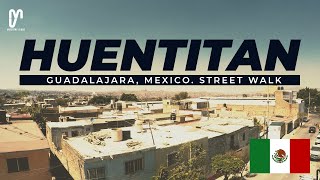 Huentitan Guadalajara México Street Walk and Bike Ride [upl. by Drisko552]