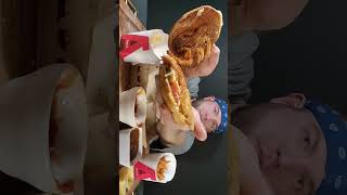 ARBYS MUKBANG mukbang asmr arbys [upl. by Arrik]