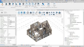 Revit  MWF  Konstrukcje szkieletowe [upl. by Yssor289]