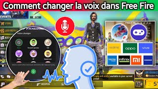 Comment changer de voix dans Free Fire 2024  Voix Application Changer pour Free Fire 2024 [upl. by Swagerty]