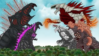 Battle Royale Astaroth Godzilla Confronts Shin Godzilla and Final Form Ep01 [upl. by Keram]