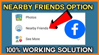 How to Fix Facebook Nearby Friends Not Showing 2022  Nearby Friends Facebook Not Working [upl. by Ferde]