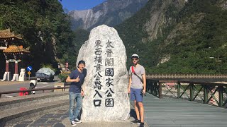 Riding through Taroko Gorge in Taroko National Park [upl. by Connie636]