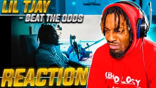 HE SURVIVED 7 SHOTS  Lil Tjay  Beat the Odds REACTION [upl. by Wyler]