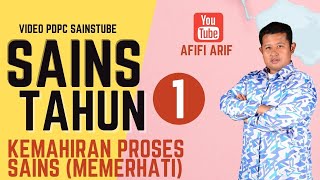 Sains Tahun 1  Kemahiran Proses Sains Memerhati [upl. by Simpkins]