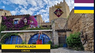 Peratallada qué ver 👀 pueblo medieval 🏰 Girona 😍 [upl. by Annoyi]