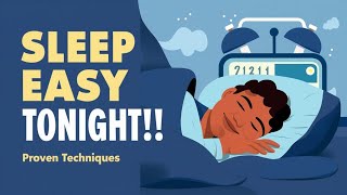 How to fall asleep faster in 5 seconds 🥱 Proven technique to fall asleep easily [upl. by Nancey882]