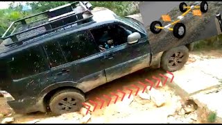 BLOQUEIO DE DIFERENCIAL X CONTROLE DE TRAÇÃO COMO FUNCIONA 4X4 BLOQUEIO Pajero Full na trilha [upl. by Annodal]