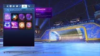 Atomizer Goal Explosion ROCKET LEAGUE [upl. by Noled]