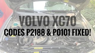 2005 Volvo XC70 Codes P2188 and P0101 Fixed [upl. by Sletten]