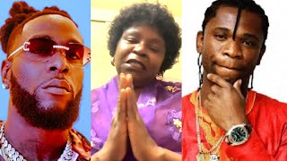 SO TOUCHING SPEED DARLINGTONS MOTHER CRIES OUT AND APOLOGIZE TO BURNA BOY FOR RELEASE HIS SON [upl. by Yzmar376]